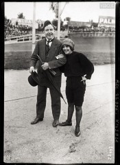 Mayol et Gaby Morlay au Buffalo, 1912