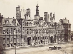 Hôtel de Ville de Paris, c. 1865