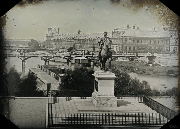 Vincent Chevalier : la Seine, le Louvre et la statue d’Henri IV