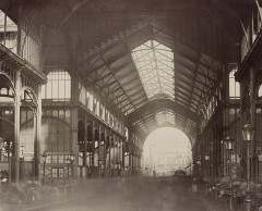 Les Halles centrales, 1874