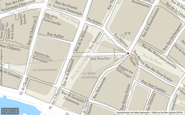 Plan rue Boucher