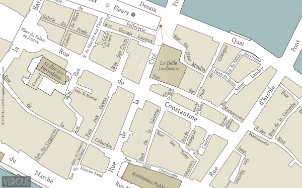 Plan rue de la Cité