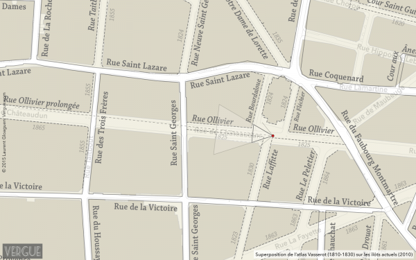 Plan rue Ollivier