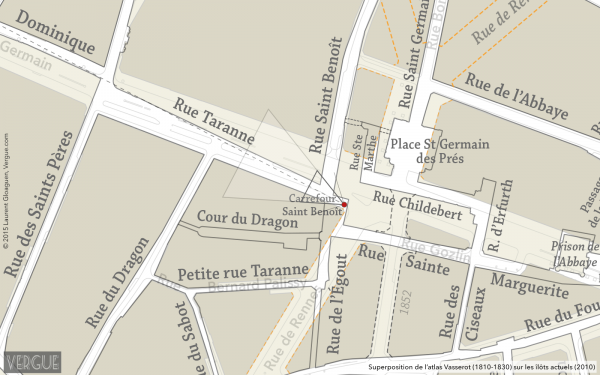 Plan rue Taranne