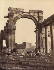 Palmyre. Arc monumental. Syrie.