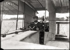 L’aviateur Henri Farman à Gand, 1908