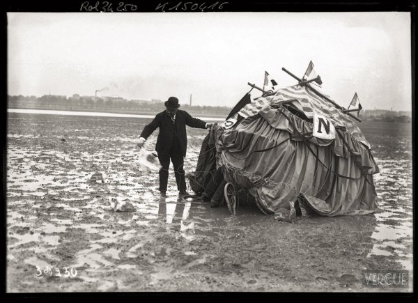Expérience de parachute, Issy-les-Moulineaux, 1er novembre 1913