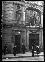 Hôtel du Figaro, rue Drouot, 1914