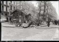 Bombardement rue de Rivoli, 1918