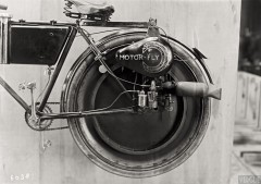 Bicyclette Voisin à moteur, 1920