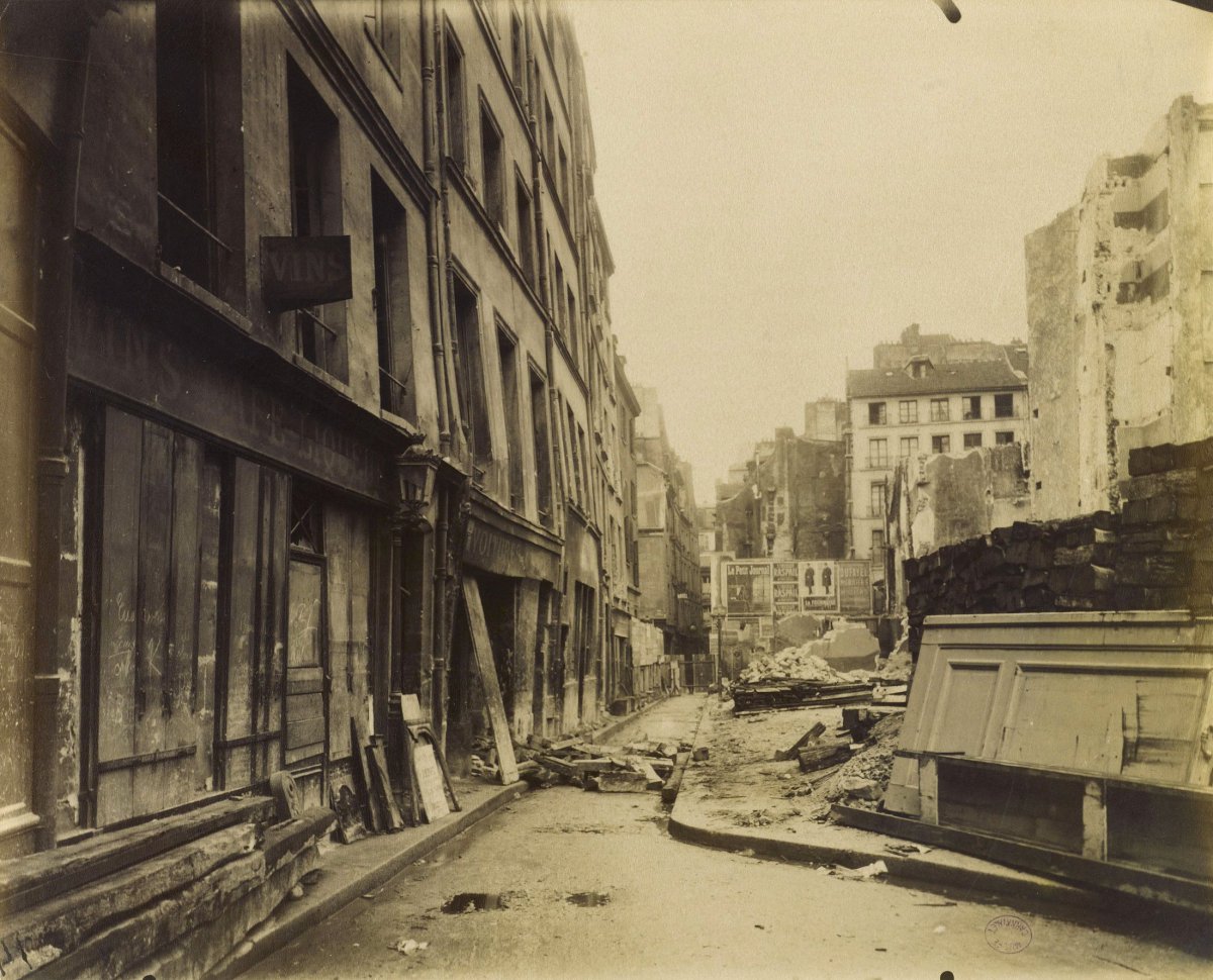 Rue de la Parcheminerie, 1913