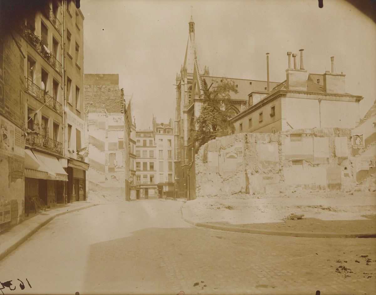 Rue des Prêtres Saint Séverin, 1913