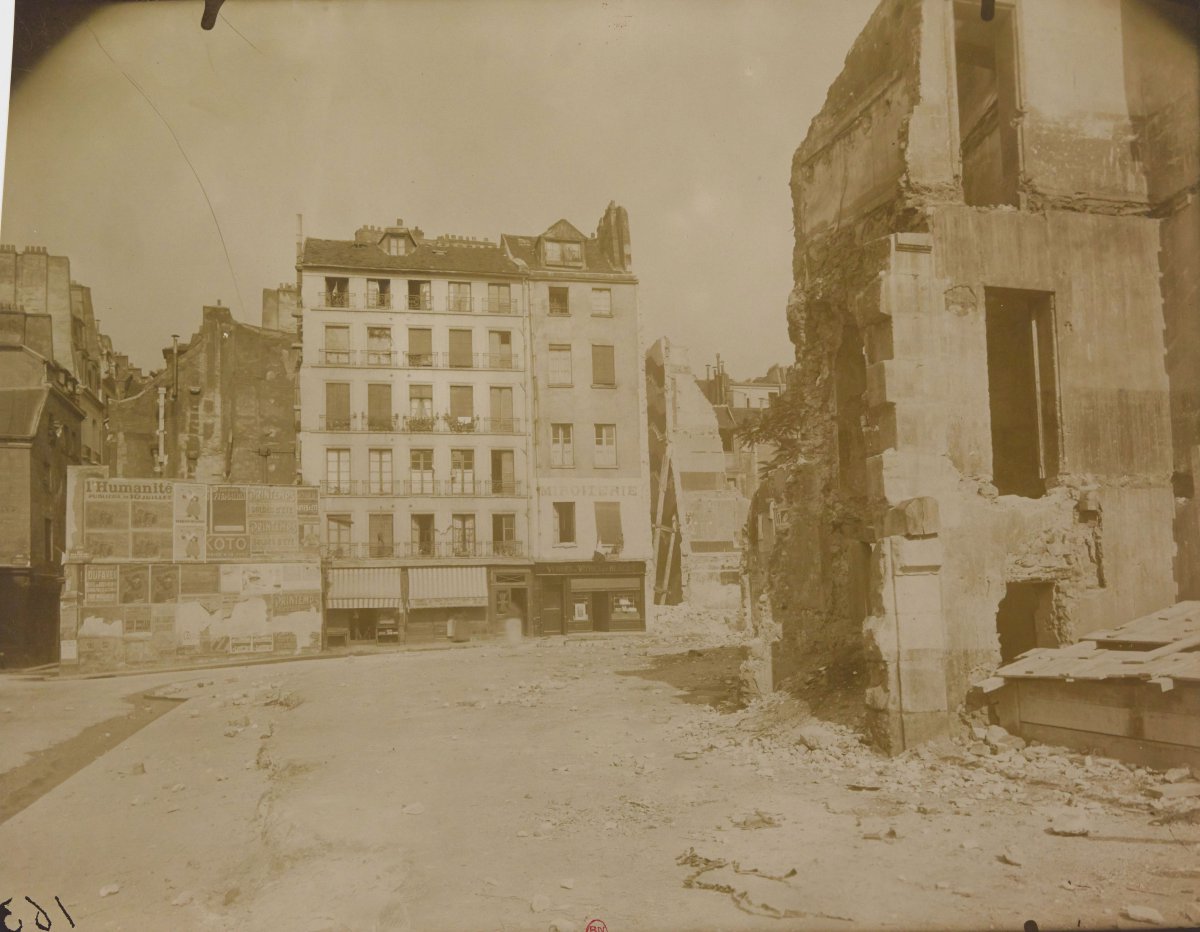 Rue des Prêtres Saint Séverin, 1913