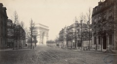 Charles Marville : avenue d’Iéna