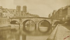 Pont Saint-Michel, 1857