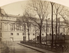 Louis-Émile Durandelle : bibliothèque impériale, rue de Richelieu