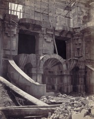 Grand escalier d’honneur, mai 1865