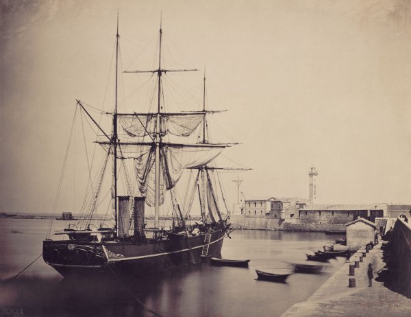 Le Saïd, port de Sète, 1857