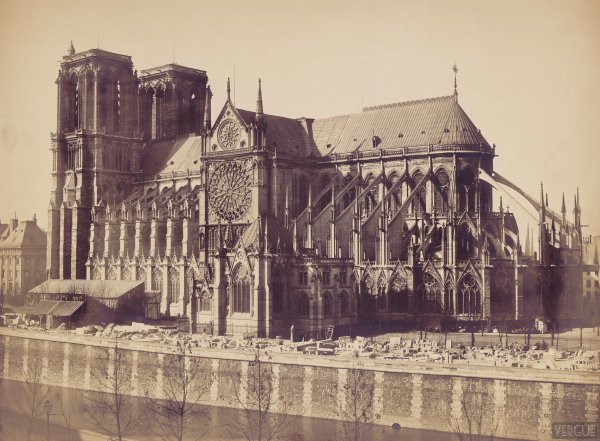 Le Gray : Notre-Dame de Paris, 1859