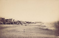 Le Gray : la plage de Sainte-Adresse, 1856