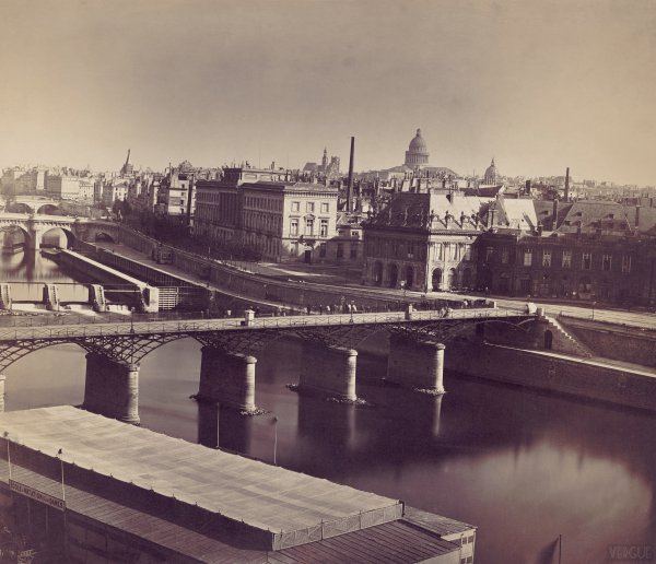 Le Gray : le pont des Arts, 1859