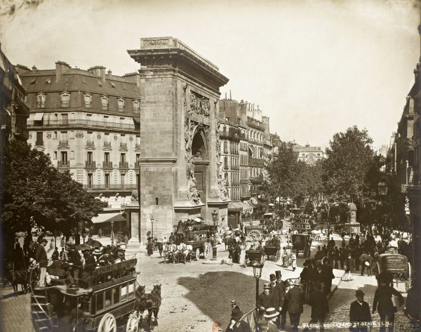 Boulevard et porte Saint-Denis