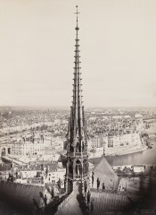 Flèche de Notre-Dame de Paris, c. 1862