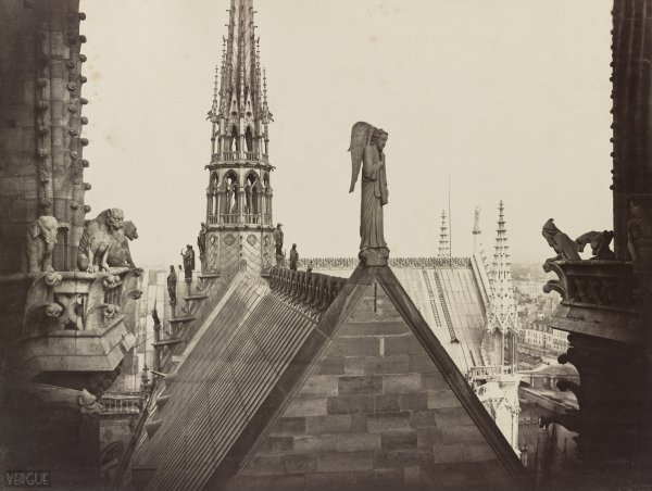 Marville : les toits de Notre-Dame de Paris