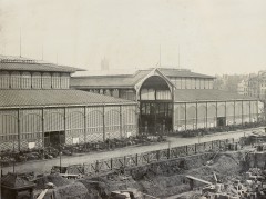 Les Halles centrales, c. 1867