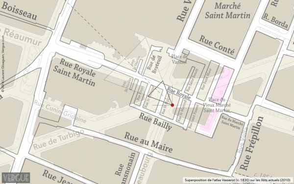 Plan carré Saint Martin