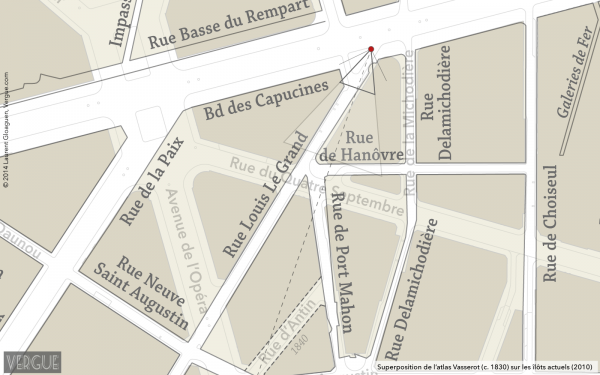 Plan rue Louis le Grand