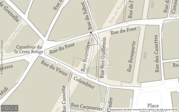 Plan rue Beurrière