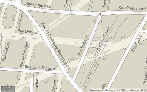 Plan rue Buffault