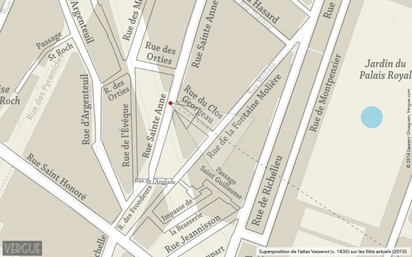 Plan rue du Clos Georgeau
