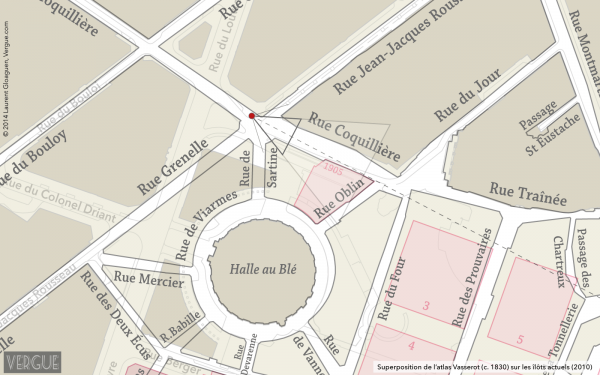 Plan rue Coquillière