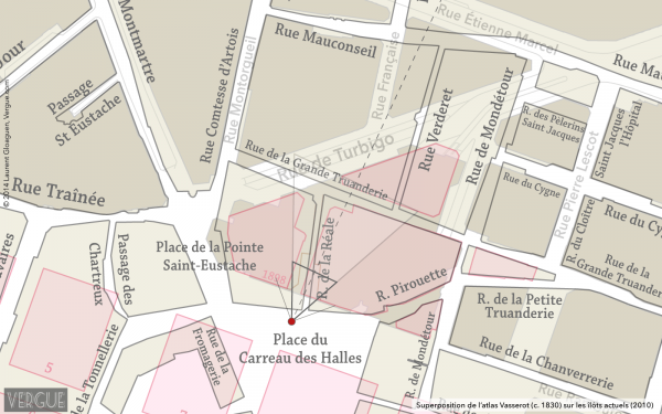 Plan rue de la Réale