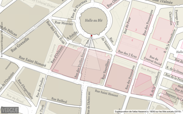 Plan rue Devarenne