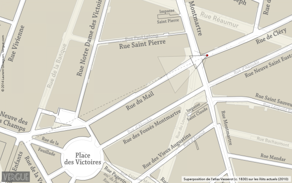 Plan rue du Mail