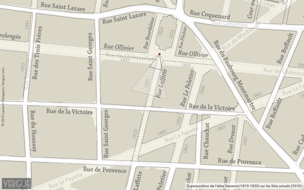 Plan rue Laffitte