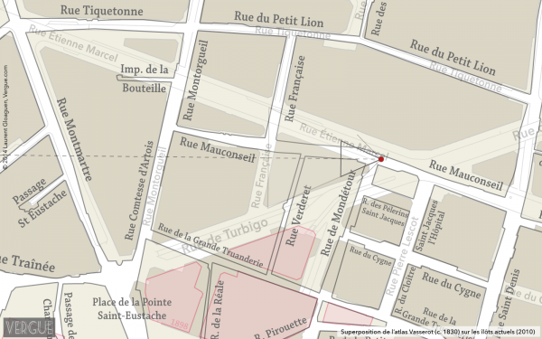 Plan rue Mauconseil