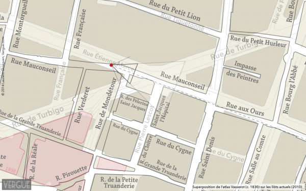 Plan rue Mauconseil