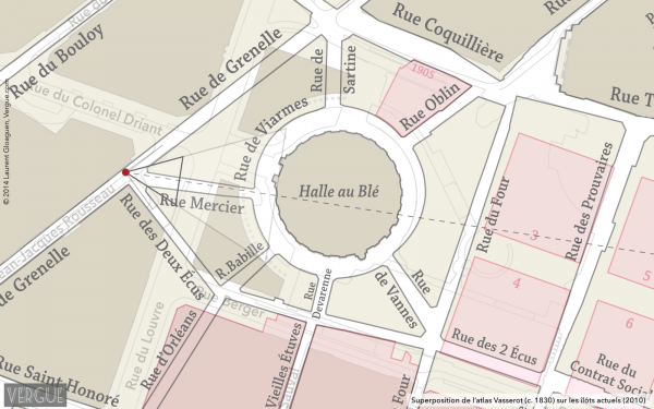 Plan rue Mercier