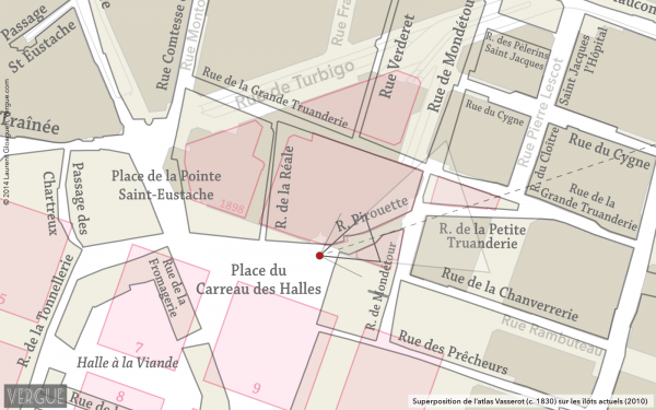 Plan rue Pirouette