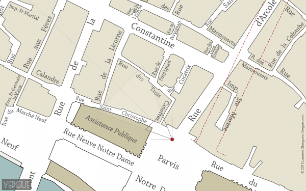 Plan rue Saint Christophe