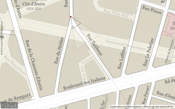 Plan rue Taitbout