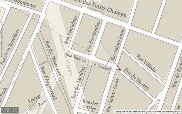 Plan rue Thérèse
