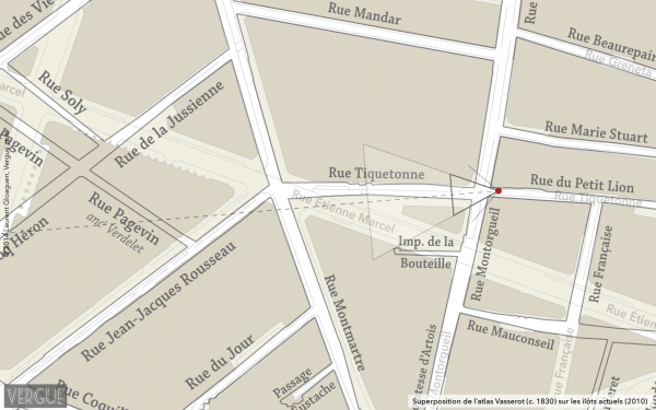 Plan rue Tiquetonne