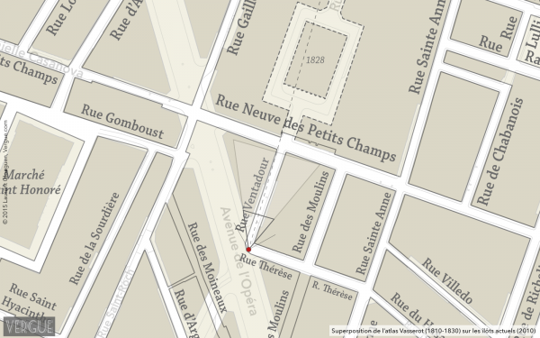 Plan rue Ventadour