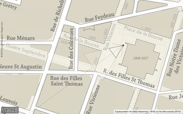 Plan rue Vivienne