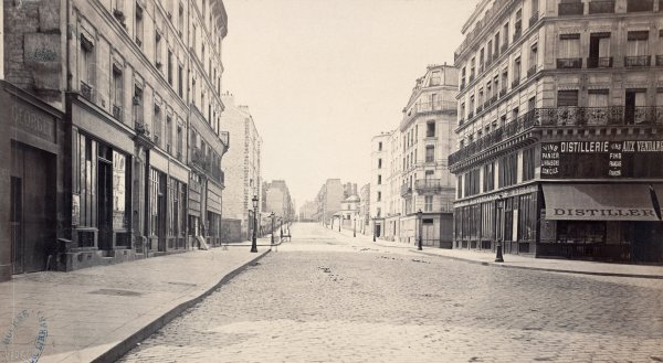 Charles Marville : rue des Feuillantines